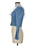 Zara Solid Blue Pullover Sweater Size M - photo 5