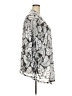 Catherines Tropical White Silver Kimono Size 5X - photo 4