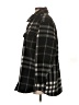 H&M 100% Polyester Plaid Black Coat Size S - photo 5
