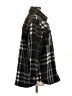H&M 100% Polyester Plaid Black Coat Size S - photo 4