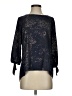 Papermoon 100% Polyester Black 3/4 Sleeve Blouse Size S - photo 1