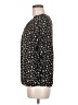 Max Studio 100% Polyester Black 3/4 Sleeve Top Size M (estimated) - photo 5