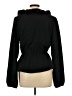 Old Navy 100% Polyester Black Long Sleeve Blouse Size L (tall) - photo 2