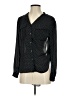 Zara Basic Polka Dots Black Long Sleeve Blouse Size XS - photo 1