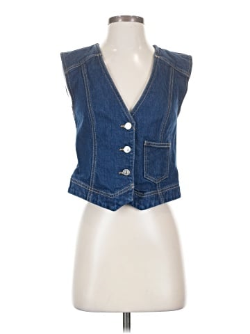 Veronica Beard Jeans Denim Vest (view 1)