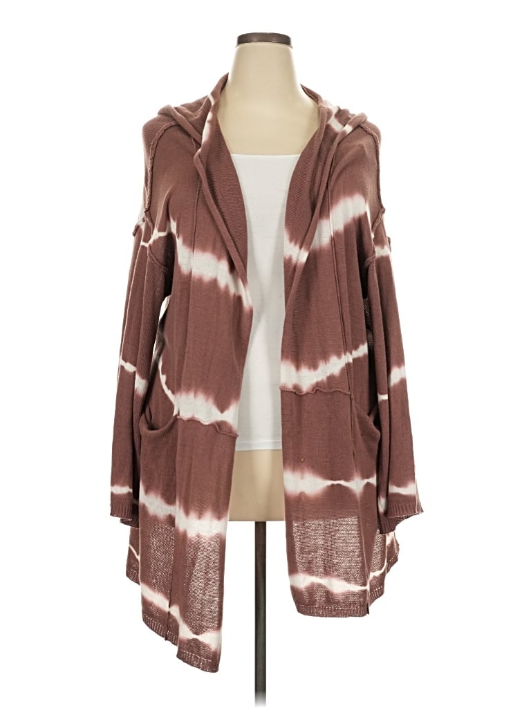 Pre-owned Wonderly Cardigan Sweater In Brown