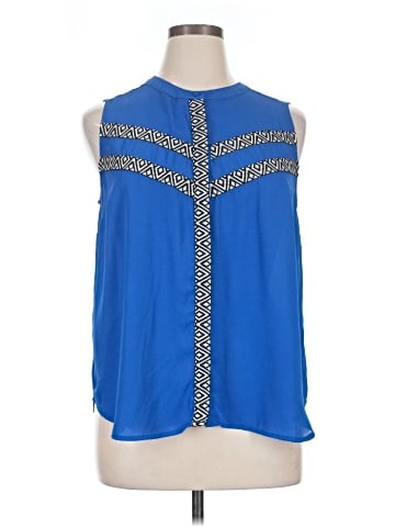 Attention Sleeveless Blouse (view 1)