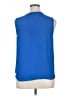 Attention 100% Polyester Blue Sleeveless Blouse Size XL - photo 2