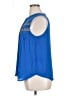 Attention 100% Polyester Blue Sleeveless Blouse Size XL - photo 5