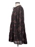 Maurices 100% Polyester Paisley Black Casual Dress Size S - photo 5