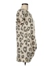 Bombom Animal Print Tan Short Sleeve T-Shirt Size M - photo 4