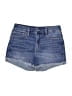 Hollister Blue Denim Shorts Size 7 - photo 1