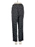 J.Crew 100% Polyester Polka Dots Black Casual Pants Size 4 - photo 2