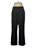 Adidas 100% Polyester Solid Black Active Pants Size L - photo 1
