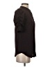Laundry by Shelli Segal 100% Polyester Houndstooth Brown Black 3/4 Sleeve Blouse Size XS - photo 4
