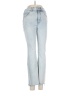 Express Hearts Blue Jeans Size 4 - photo 1