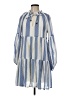 Oliphant Checkered-gingham Blue Casual Dress Size M - photo 1