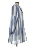 Oliphant Checkered-gingham Blue Casual Dress Size M - photo 4