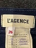 L'Agence Blue Casual Pants Size 26 waist - photo 4