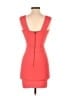 BCBGMAXAZRIA Solid Red Cocktail Dress Size S - photo 2