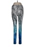 Pink Lotus Graphic Blue Leggings Size L - photo 2