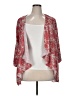Bobeau 100% Polyester Red Kimono Size 1X - photo 1