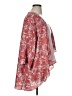 Bobeau 100% Polyester Red Kimono Size 1X - photo 4