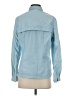 L.L.Bean Blue Long Sleeve Button-Down Shirt Size S - photo 2