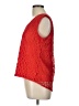 Adiva 100% Polyester Red Sleeveless Blouse Size L - photo 5