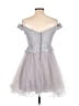 Assorted Brands 100% Nylon Silver Cocktail Dress Size M - photo 2