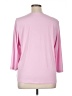 Susan Graver Pink 3/4 Sleeve Blouse Size XL - photo 2