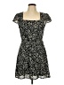 Altar'd State 100% Polyester Print Black Casual Dress Size L - photo 1