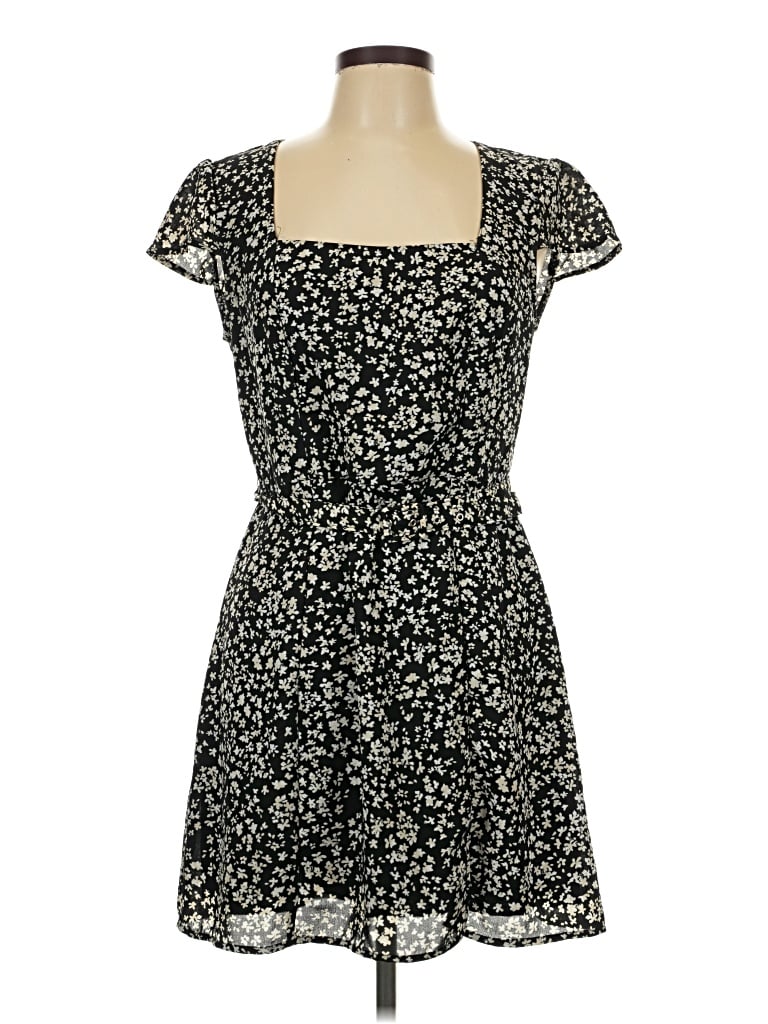 Pre-owned Altar'd State Casual Dress In Black