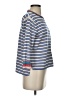 CAbi 100% Cotton Stripes Blue Pullover Sweater Size XS - photo 4