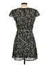 Altar'd State 100% Polyester Print Black Casual Dress Size L - photo 2