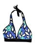 Unbranded Print Blue Swimsuit Top Size L (estimated) - photo 1