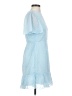 Shein 100% Polyester Blue Casual Dress Size 4 - photo 4
