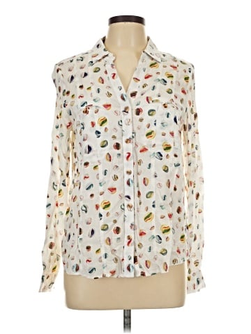 52 Conversations by Anthropologie Long Sleeve Blouse (view 1)