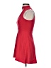 Express Solid Red Cocktail Dress Size XXS - photo 5