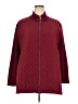 Catherines 100% Polyester Burgundy Coat Size 2X - photo 1