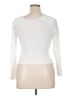 Shein Curve White Long Sleeve Top Size 0X - photo 2