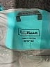 L.L.Bean 100% Nylon Color Block Teal Raincoat Size M - photo 6