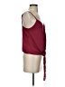 Shein Burgundy Sleeveless Blouse Size 4 - photo 4