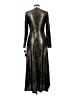 MSK Metallic Gold Cocktail Dress Size M - photo 2