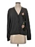 Zara 100% Polyester Gray Cardigan Size S - photo 1