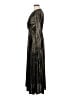 MSK Metallic Gold Cocktail Dress Size M - photo 5