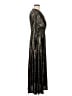 MSK Metallic Gold Cocktail Dress Size M - photo 4