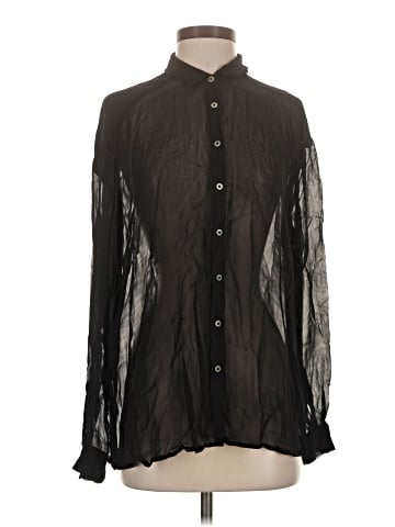 Silence and Noise Long Sleeve Blouse (view 1)