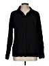 Assorted Brands 100% Cotton Black Long Sleeve Button-Down Shirt Size L - photo 1