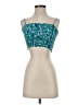 Bebop Teal Sleeveless Blouse Size S - photo 1